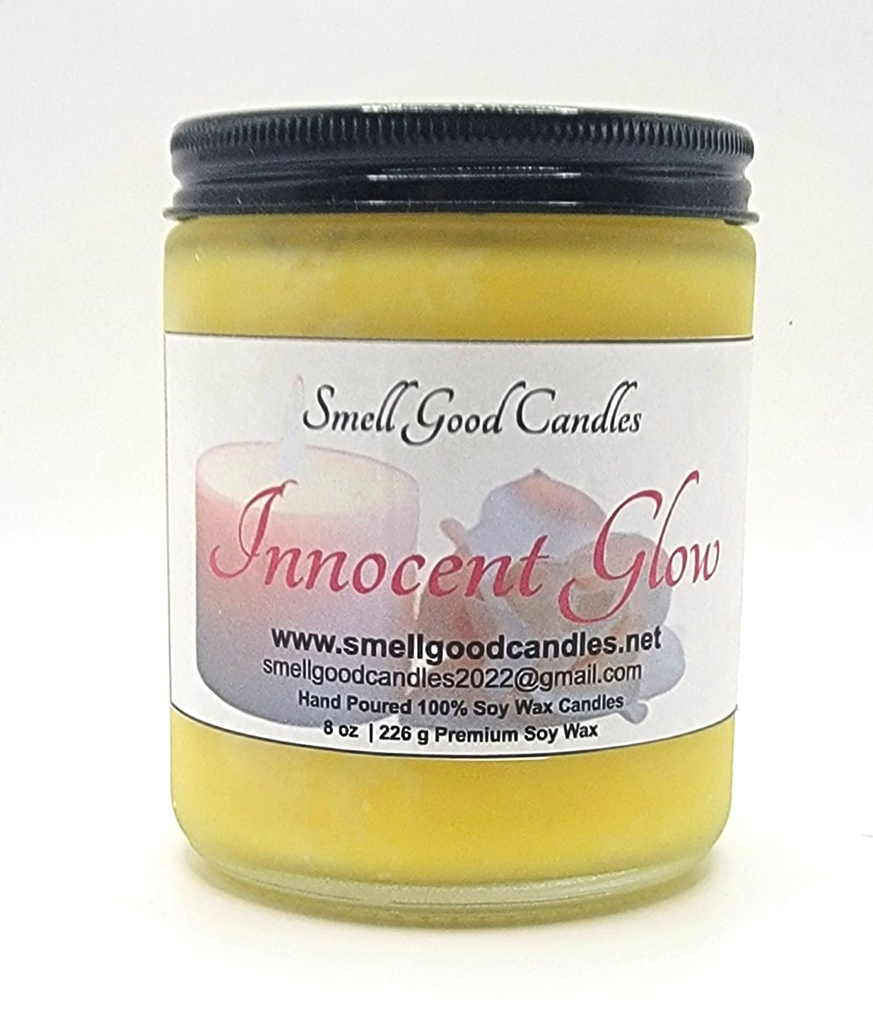 Innocent Glow 8oz Jar Scented Soy Wax Candle