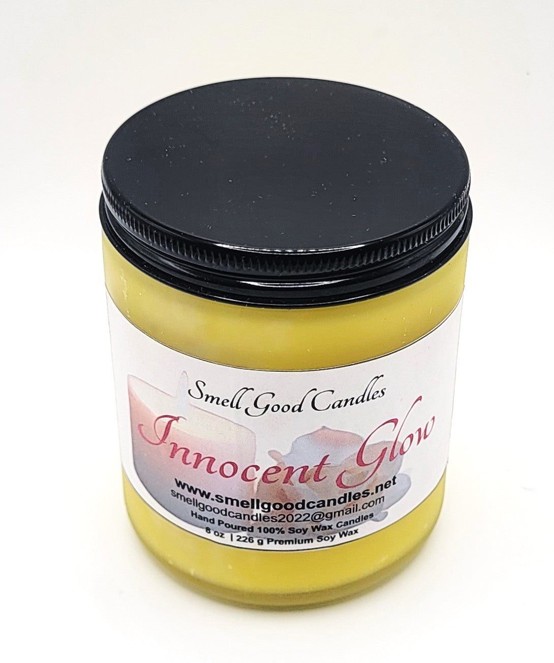 Innocent Glow 8oz Jar Scented Soy Wax Candle