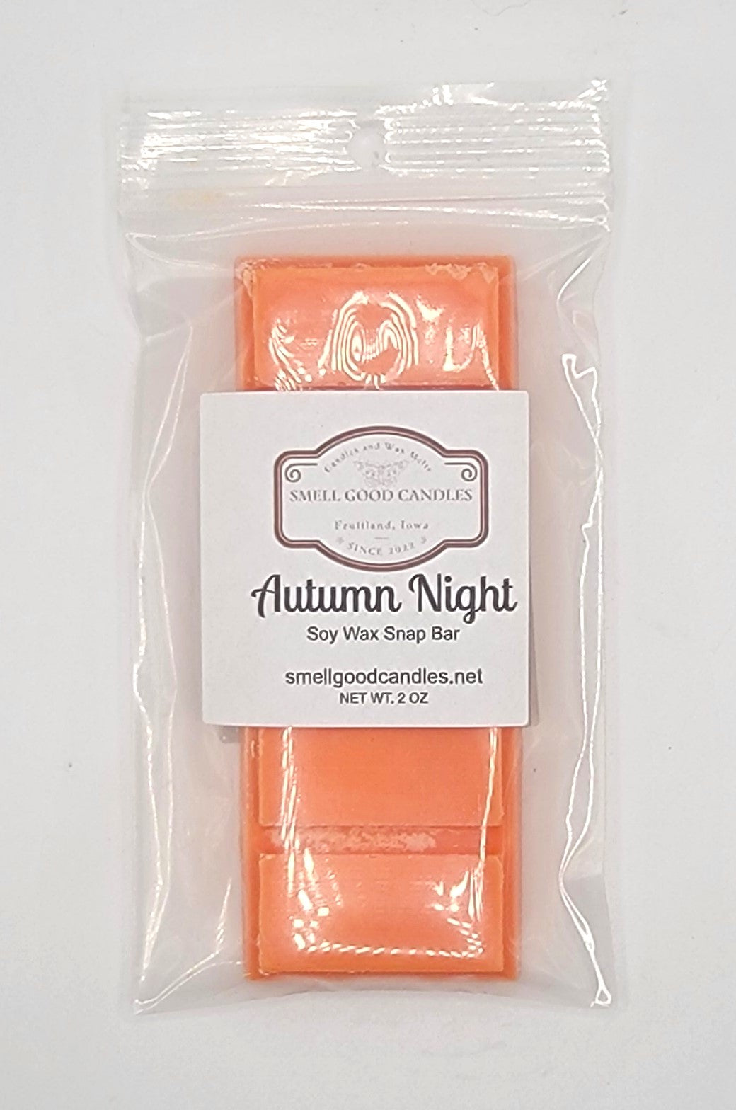 Autumn Night Soy Wax Snap Bar