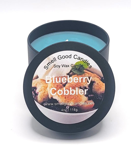 Blueberry Cobbler 4oz Scented Soy Wax Candle