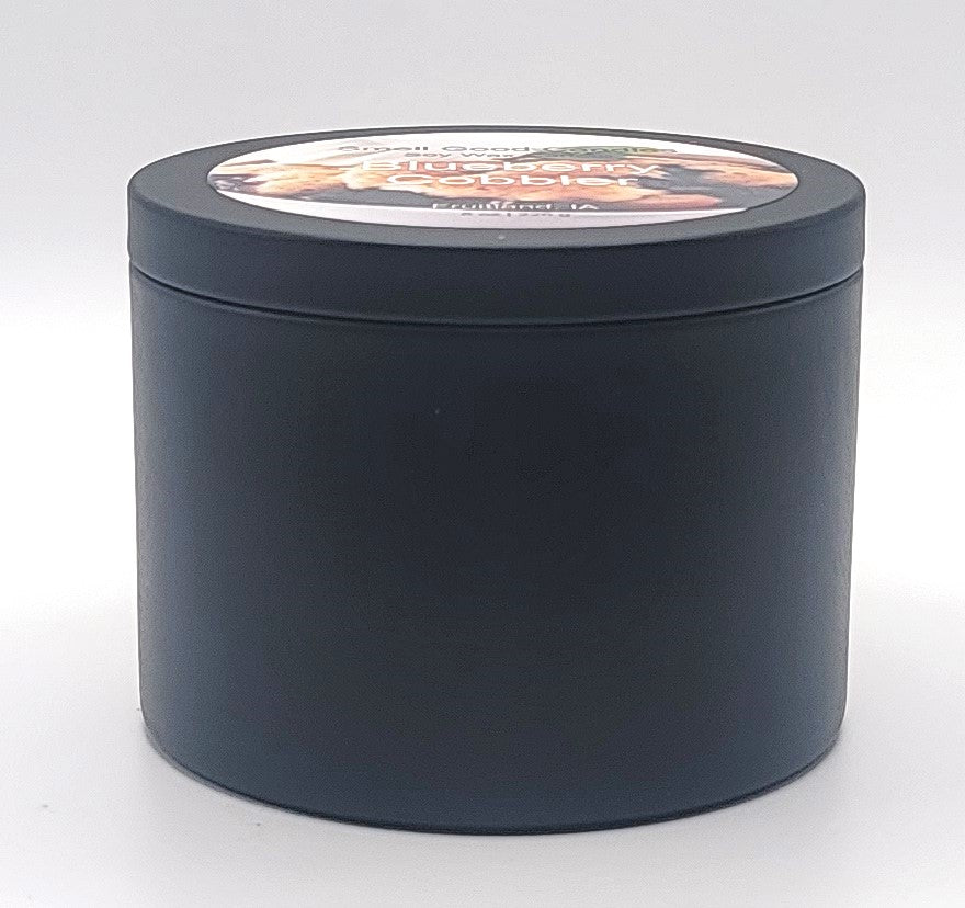 Blueberry Cobbler 8oz Scented Soy Wax Candle