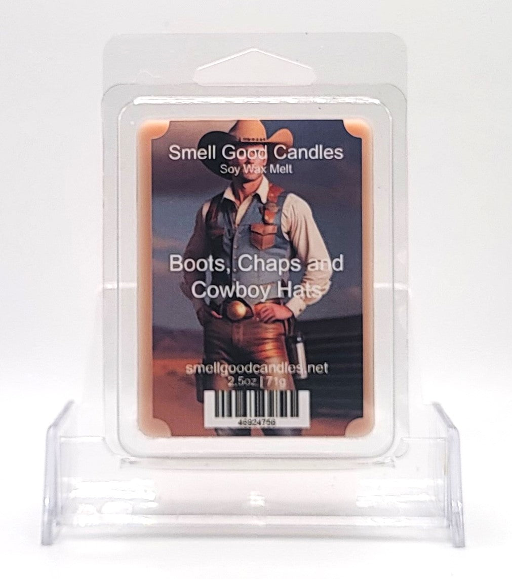 Boots Chaps and Cowboy Hats Soy Wax Melt