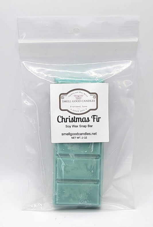 Christmas Fir Soy Wax Snap Bar