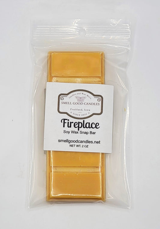 Fireplace Soy Wax Snap Bar