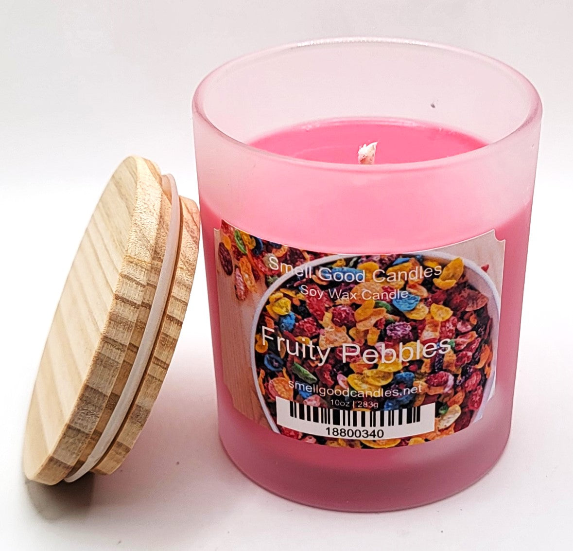 Fruity Pebbles 10oz Scented Soy Wax Candle