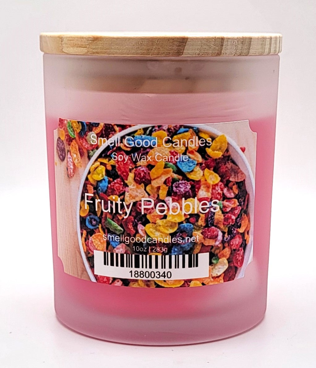 Fruity Pebbles 10oz Scented Soy Wax Candle