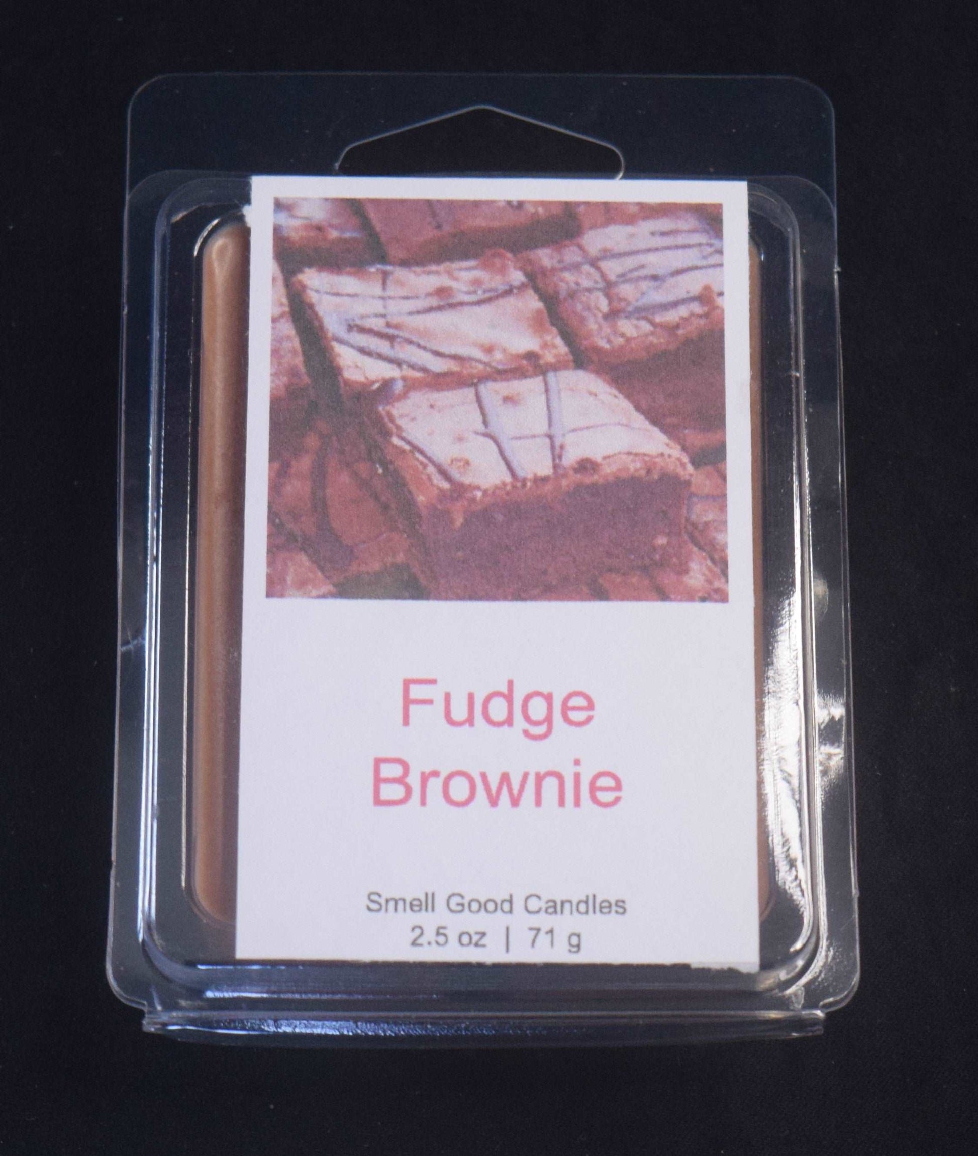 The sweet aroma of fudge brownies is enhanced with notes of melted chocolate, hot fudge, and vanilla.