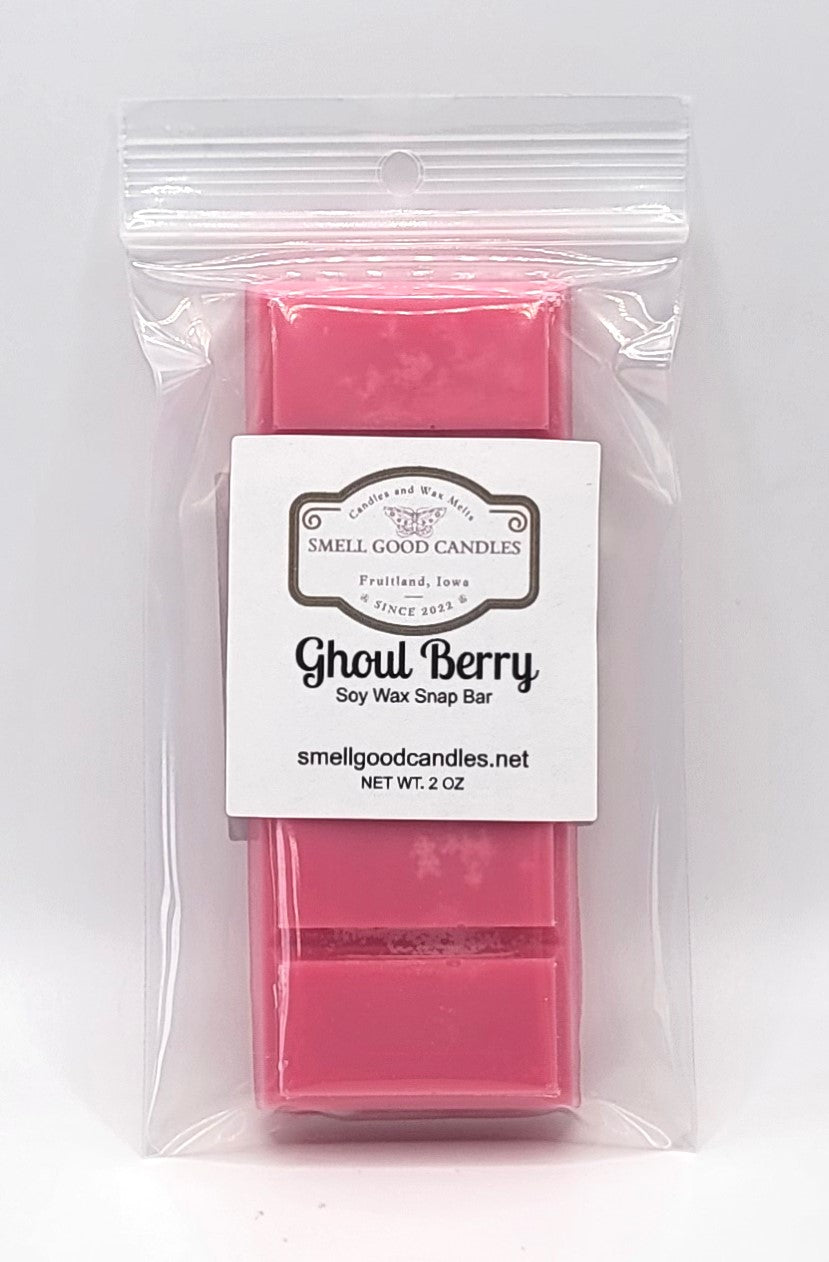 Ghoul Berry Soy Wax Snap Bar