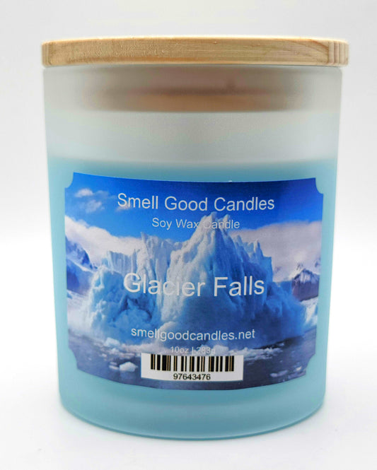 Glacier Falls 10oz Scented Soy Wax Candle