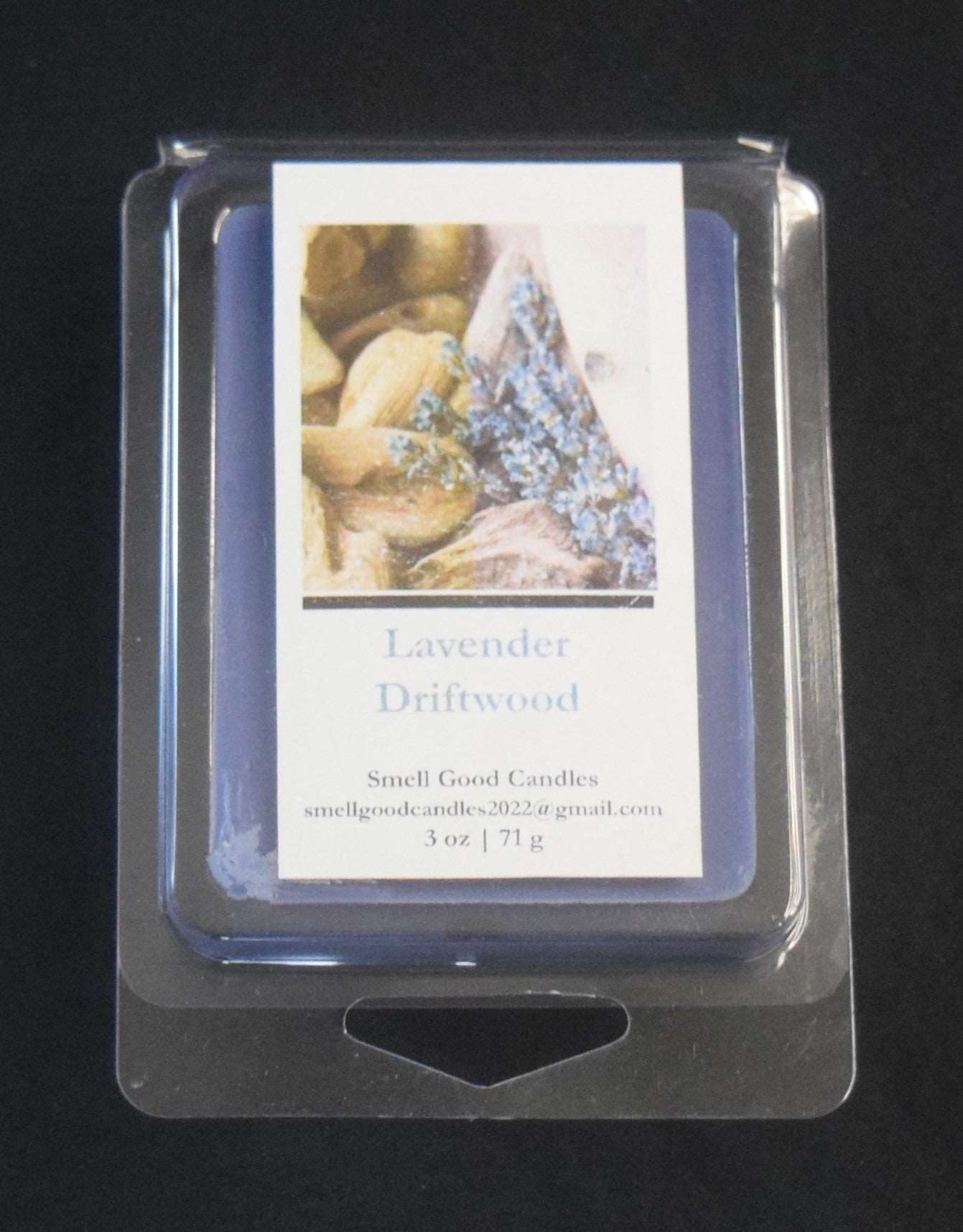 Lavender Driftwood is a fresh, woodsy fragrance with an intriguing nautical edge. This fragrance offers a unique take on a lavender scent, marrying this timeless floral with more masculine notes of cypress, cedar, and amber.  Lavender Driftwood is a versatile fragrance with wide appeal. The fresh, woody notes make it a perfect choice for lines geared towards men, while the clean and distinctive lavender aromas lend themselves well to spa or luxury home fragrance lines.