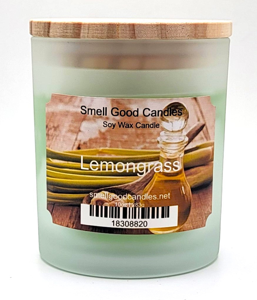 Lemongrass 10oz Scented Soy Wax Candle