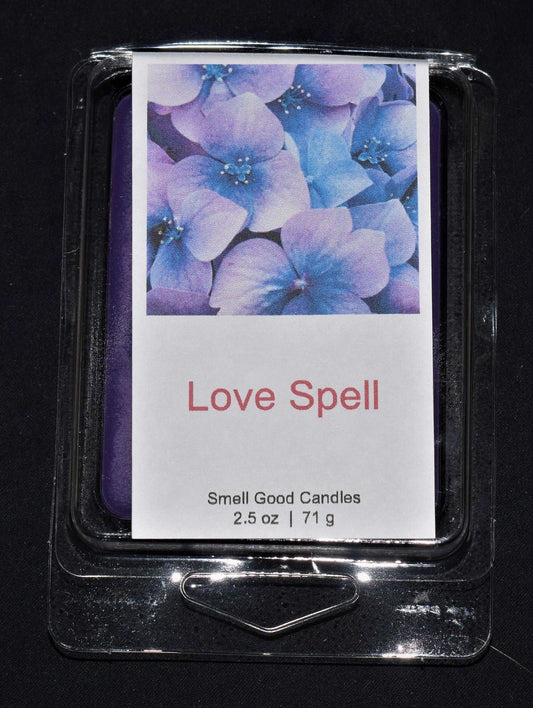 Our Love Spell fragrance is the ultimate blend of fruit and floral. It starts with top notes of apple, luscious peach, and ripe grapefruit that give way to beautiful middle notes of cherry blossom and hydrangea. The vanilla and hint of powder in the base balance the sweetness of the fragrance. This classic scent is an easy way to bring a sweet floral into any space. It is a delightful option for wedding favors, teacher appreciation gifts, and housewarming presents.