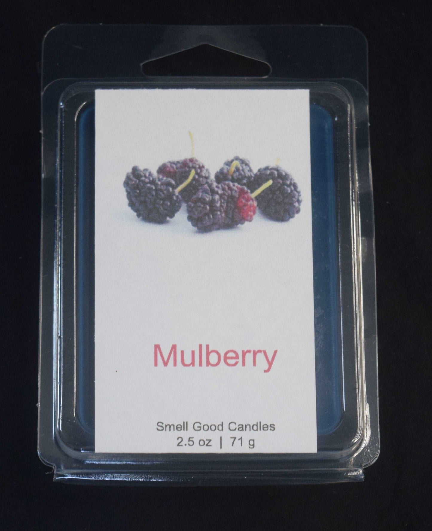 The scent of mulberry enhanced by a fruity bouquet of peach, pineapple, orange, and red berries finished off with the sweet aroma of Madagascar vanilla.