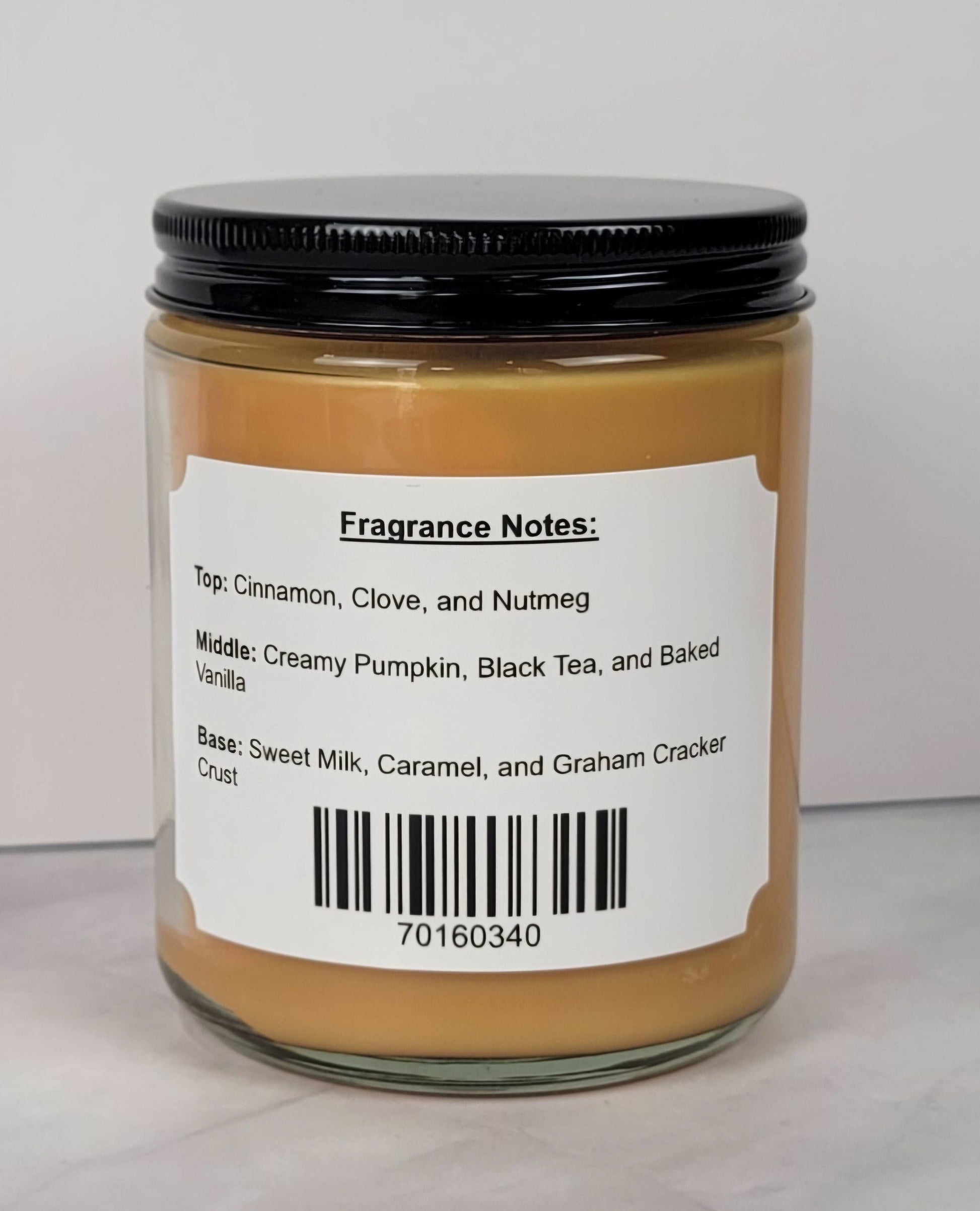 Pumpkin Chai 8oz Jar Scented Soy Wax Candle