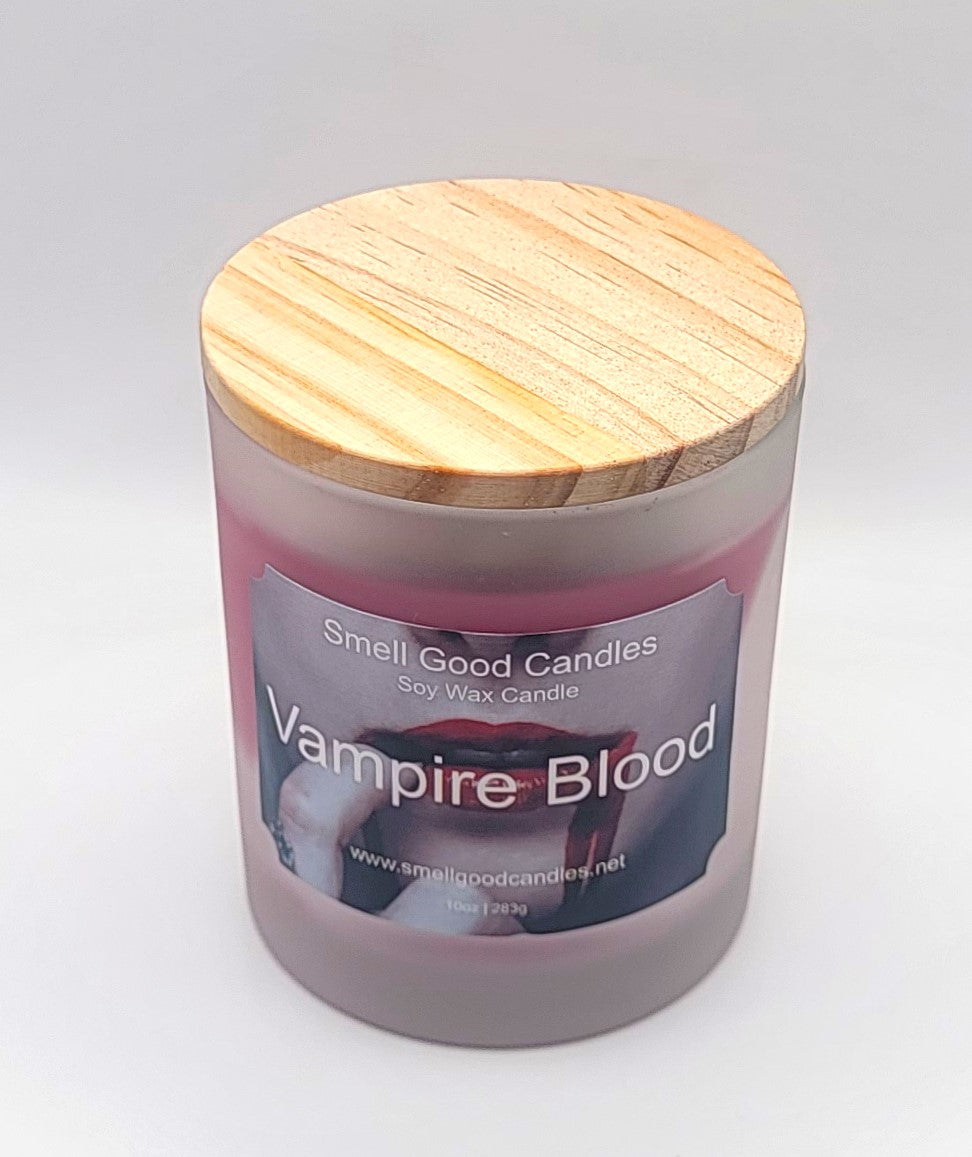 Vampire Blood 10oz Scented Soy Wax Candle