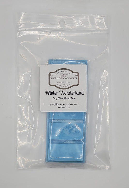 Winter Wonderland Soy Wax Snap Bar