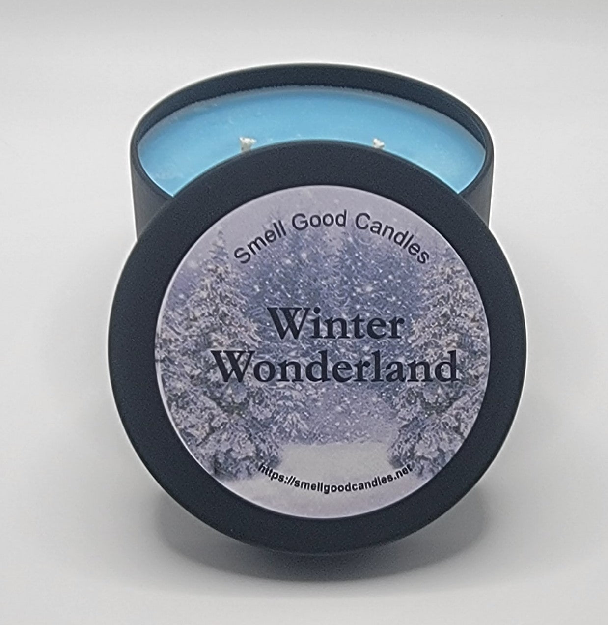 Winter Wonderland double wick candle-Front