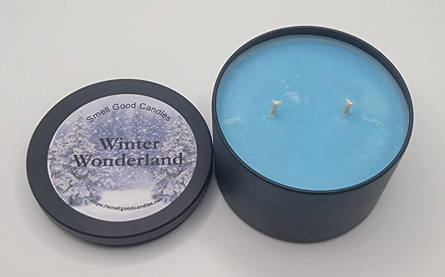 Winter Wonderland double wick candle-Top